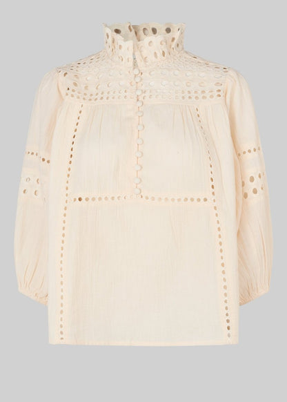 Brunie Blouse in Ecru from SECOND FEMALE at Edito boutique
