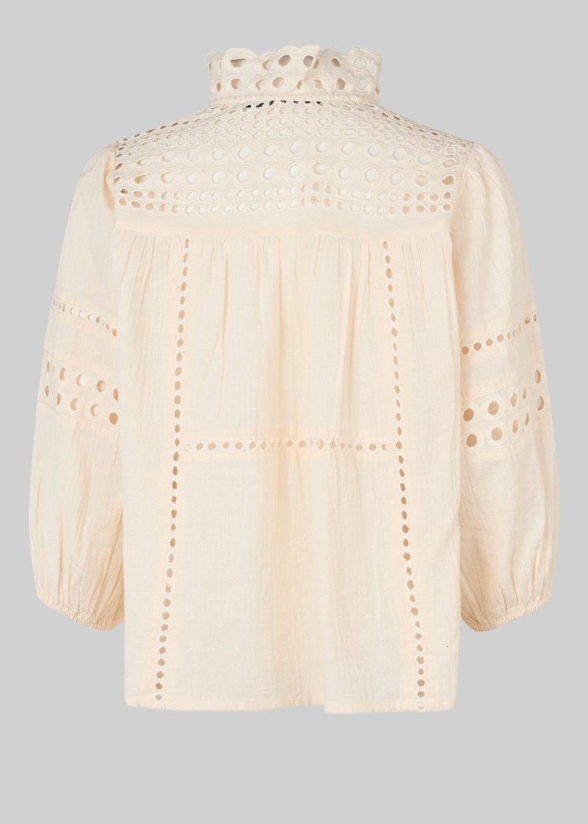 Brunie Blouse in Ecru from SECOND FEMALE at Edito boutique