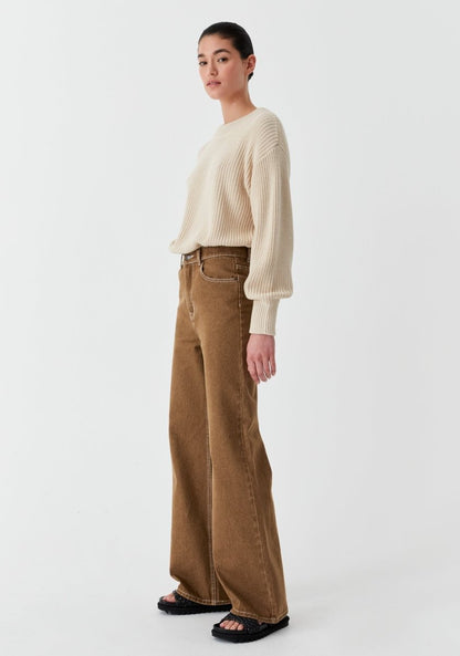 Bryant Denim Jean in Tobacco from MORRISON at Edito boutique