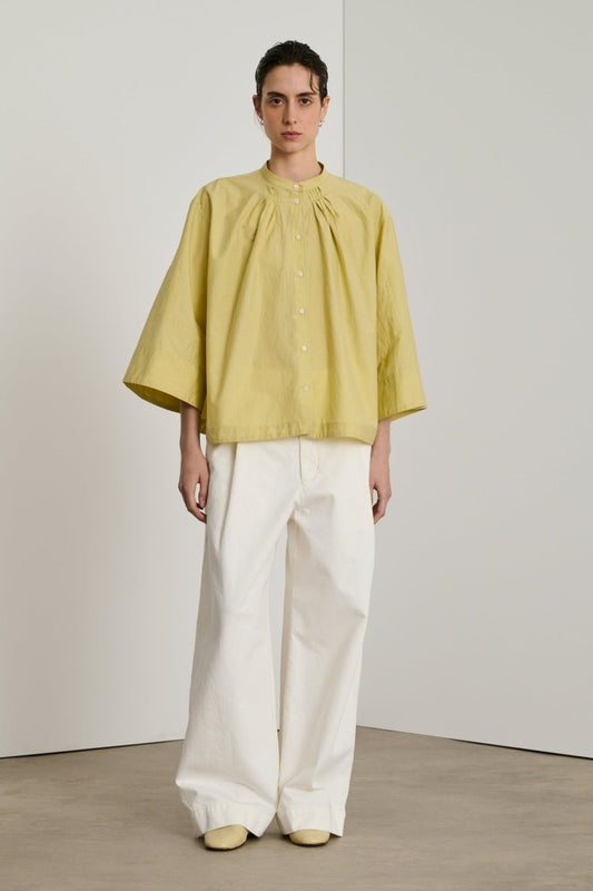 Bucarest Blouse in Pistachio from SOEUR at Edito boutique