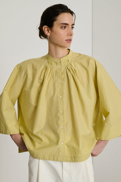Bucarest Blouse in Pistachio from SOEUR at Edito boutique