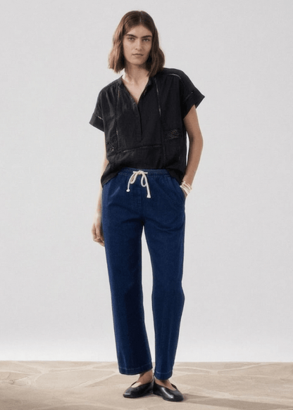 Cady Blouse in Black from HARTFORD at Edito boutique