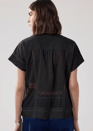 Cady Blouse in Black from HARTFORD at Edito boutique