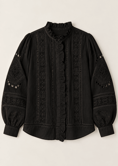 Calie Shirt in Black from HARTFORD at Edito Boutique