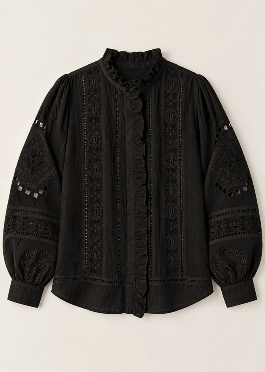 Calie Shirt in Black from HARTFORD at Edito Boutique