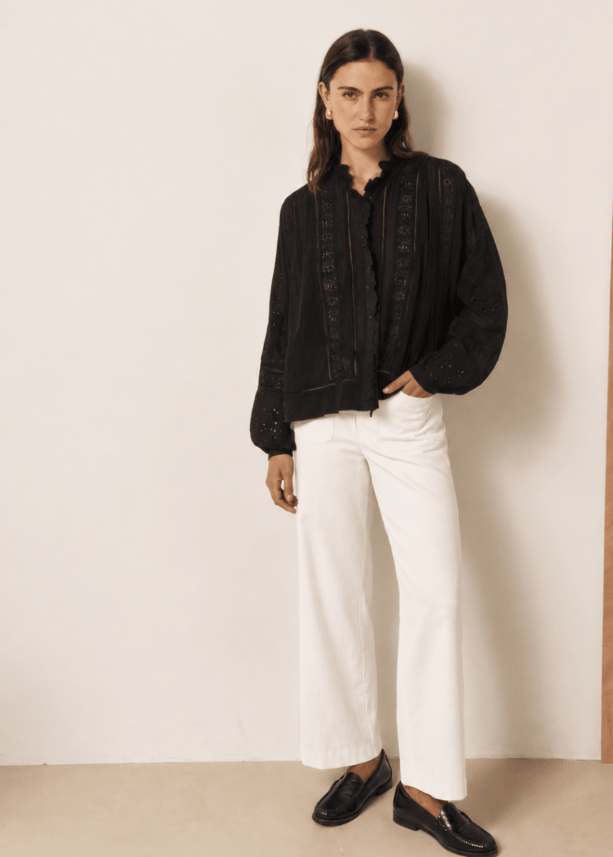 Calie Shirt in Black from HARTFORD at Edito Boutique