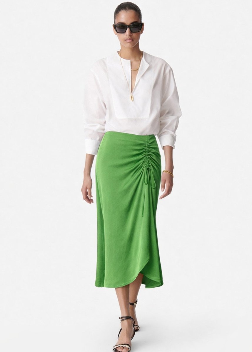Calyp Skirt in Clover from VANESSA BRUNO at Edito boutique