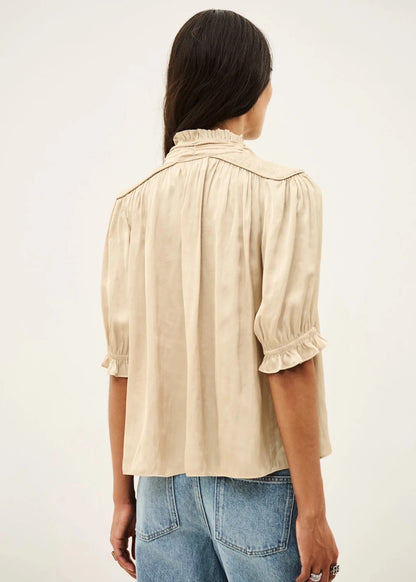 Camila Shirt in Beige from BA&SH at Edito Boutique