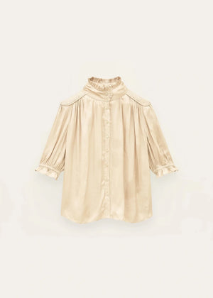 Camila Shirt in Beige from BA&SH at Edito Boutique
