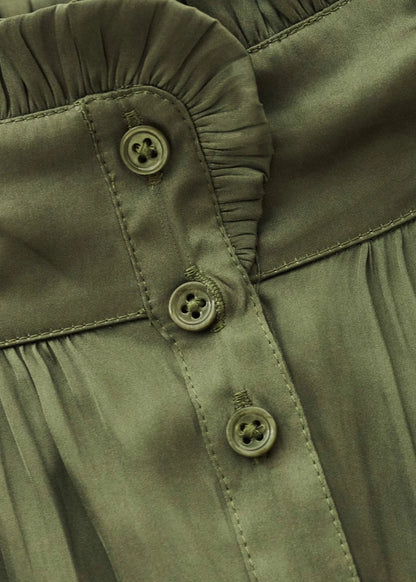 Camila Shirt in Green from BA&SH at Edito Boutique