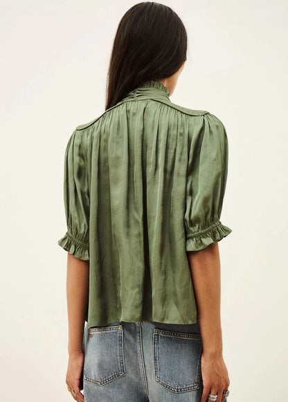 Camila Shirt in Green from BA&SH at Edito Boutique
