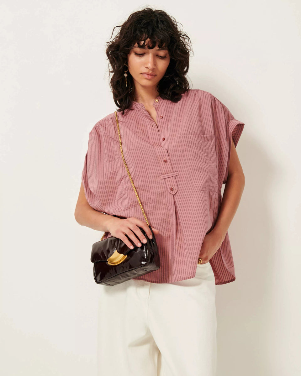 Camille Blouse in Rose from SESSUN at Edito boutique
