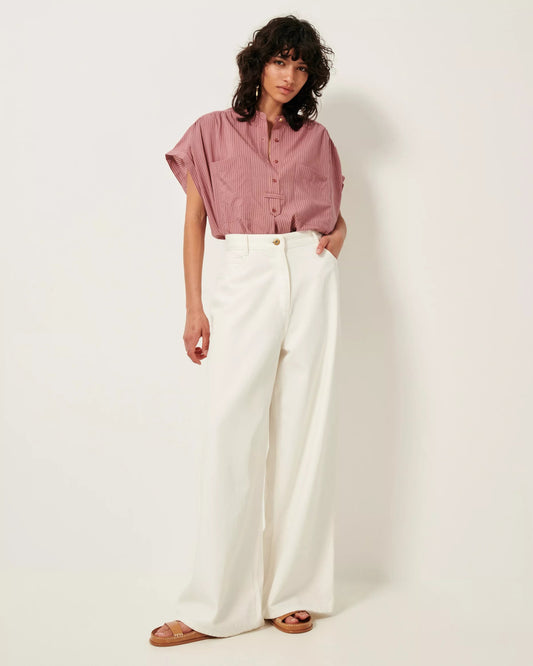 Camille Blouse in Rose from SESSUN at Edito boutique