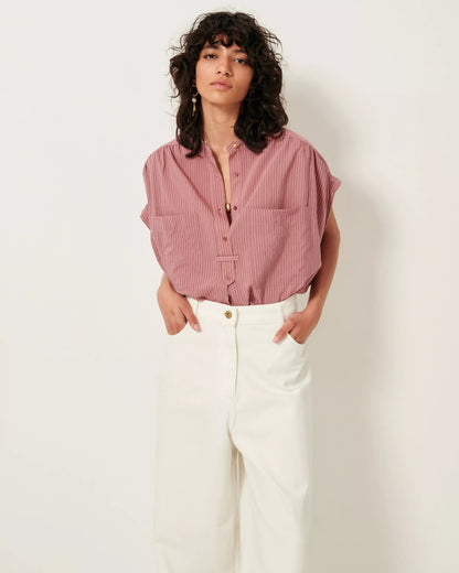 Camille Blouse in Rose from SESSUN at Edito boutique