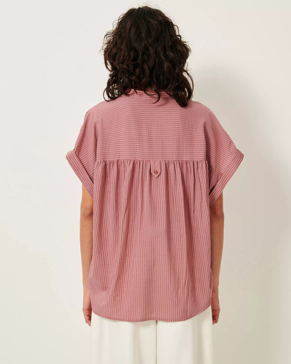 Camille Blouse in Rose from SESSUN at Edito boutique