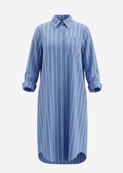 Cap Byron Shirt Dress in Stripe from BINNYWEAR at Edito boutique