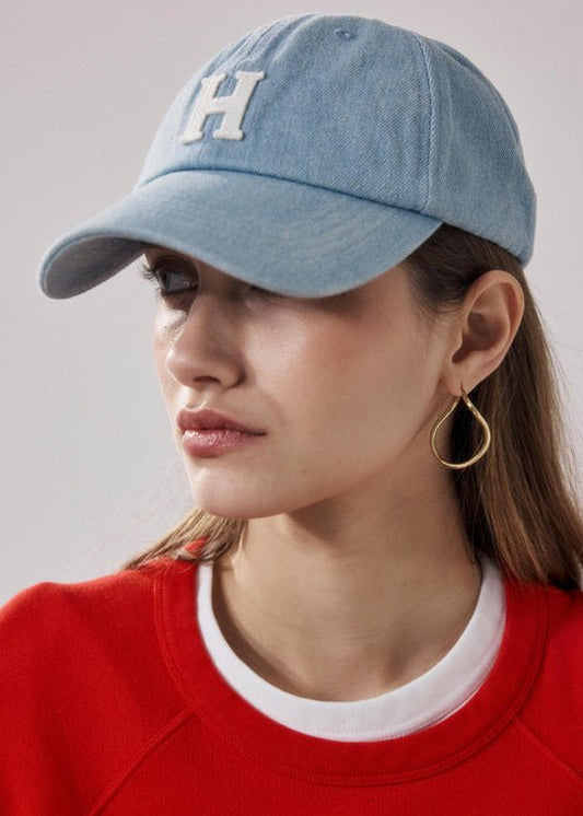 Cap H in Light Blue from HARTFORD at Edito boutique