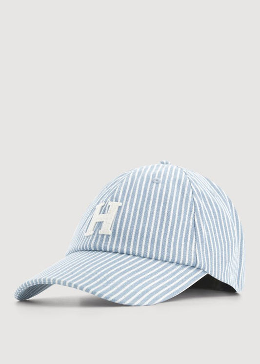 Cap H in White/Blue from HARTFORD at Edito boutique
