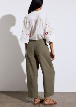 Cargo Pants in Vegetal from VANESSA BRUNO at Edito Boutique