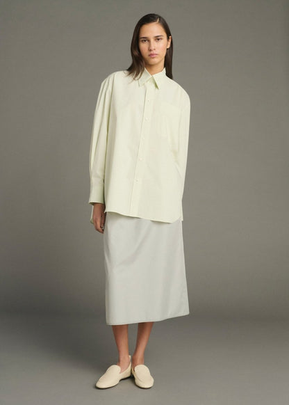 Carlotta shirt in Pale Green from SOEUR at Edito Boutique