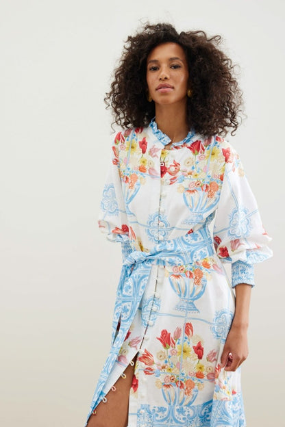 Casa Azul Dress from BINNYWEAR at Edito boutique