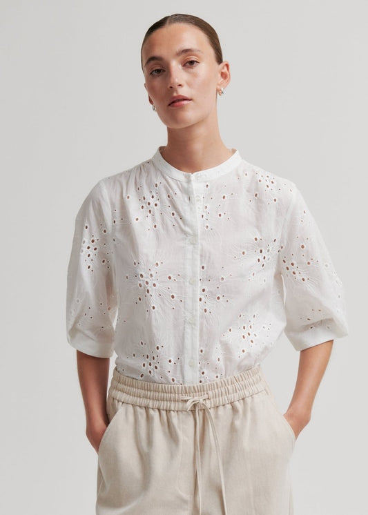 Cavana Shirt in White from SECOND FEMALE at Edito Boutique