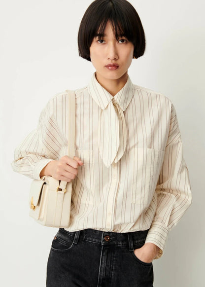 Cecily Shirt in Whibrowny from SESSUN at Edito Boutique