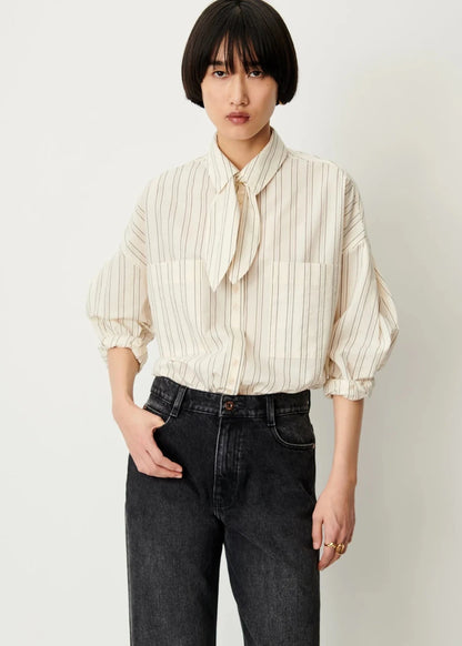 Cecily Shirt in Whibrowny from SESSUN at Edito Boutique