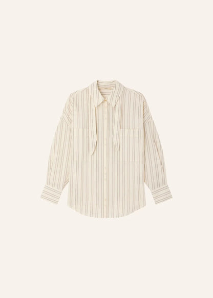 Cecily Shirt in Whibrowny from SESSUN at Edito Boutique
