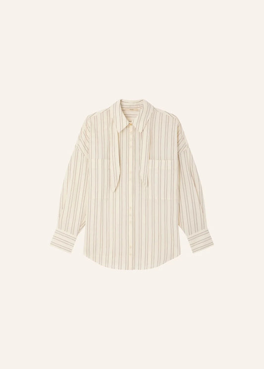 Cecily Shirt in Whibrowny from SESSUN at Edito Boutique