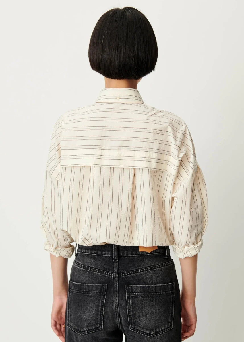 Cecily Shirt in Whibrowny from SESSUN at Edito Boutique
