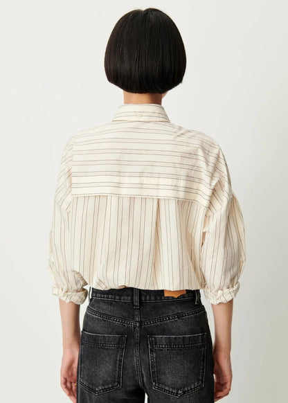 Cecily Shirt in Whibrowny from SESSUN at Edito Boutique