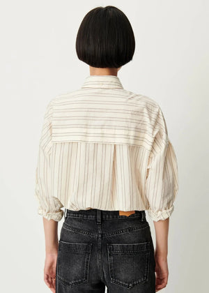 Cecily Shirt in Whibrowny from SESSUN at Edito Boutique