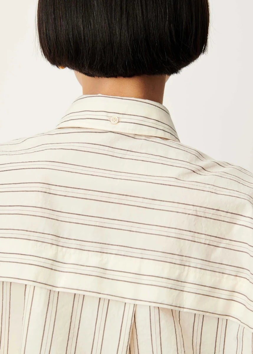 Cecily Shirt in Whibrowny from SESSUN at Edito Boutique
