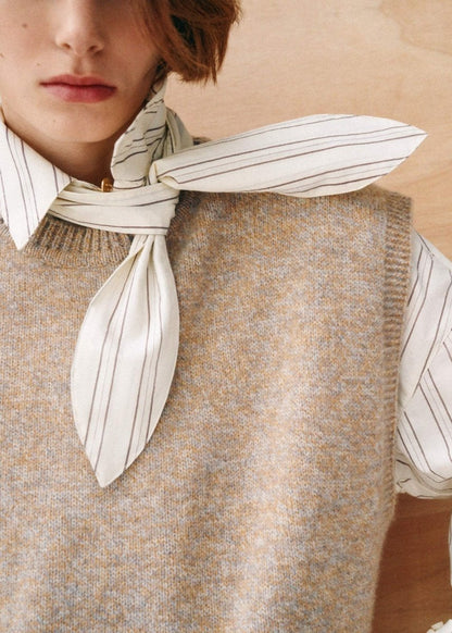 Cecily Shirt in Whibrowny from SESSUN at Edito Boutique