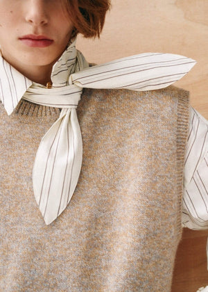 Cecily Shirt in Whibrowny from SESSUN at Edito Boutique
