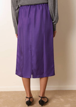 Celia Skirt in Purple from LAURENCE BRAS at Edito Boutique