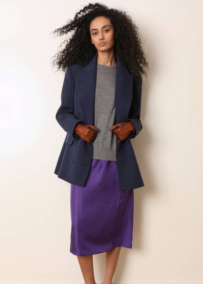 Celia Skirt in Purple from LAURENCE BRAS at Edito Boutique