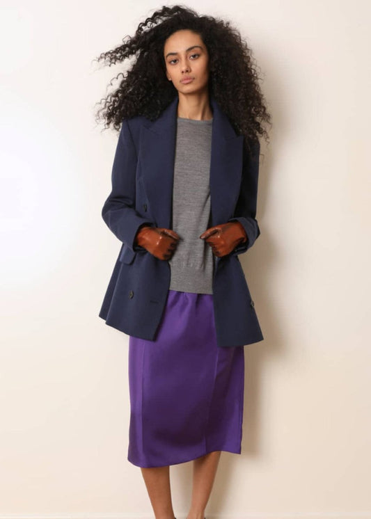 Celia Skirt in Purple from LAURENCE BRAS at Edito Boutique