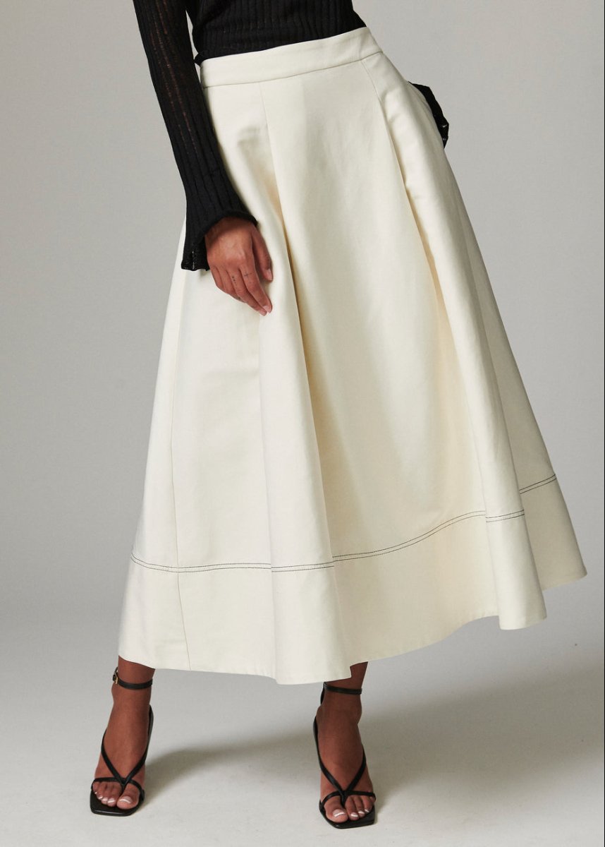 Chai Skirt in Jet Stream from DAY BIRGER ET MIKKELSEN at Edito boutique