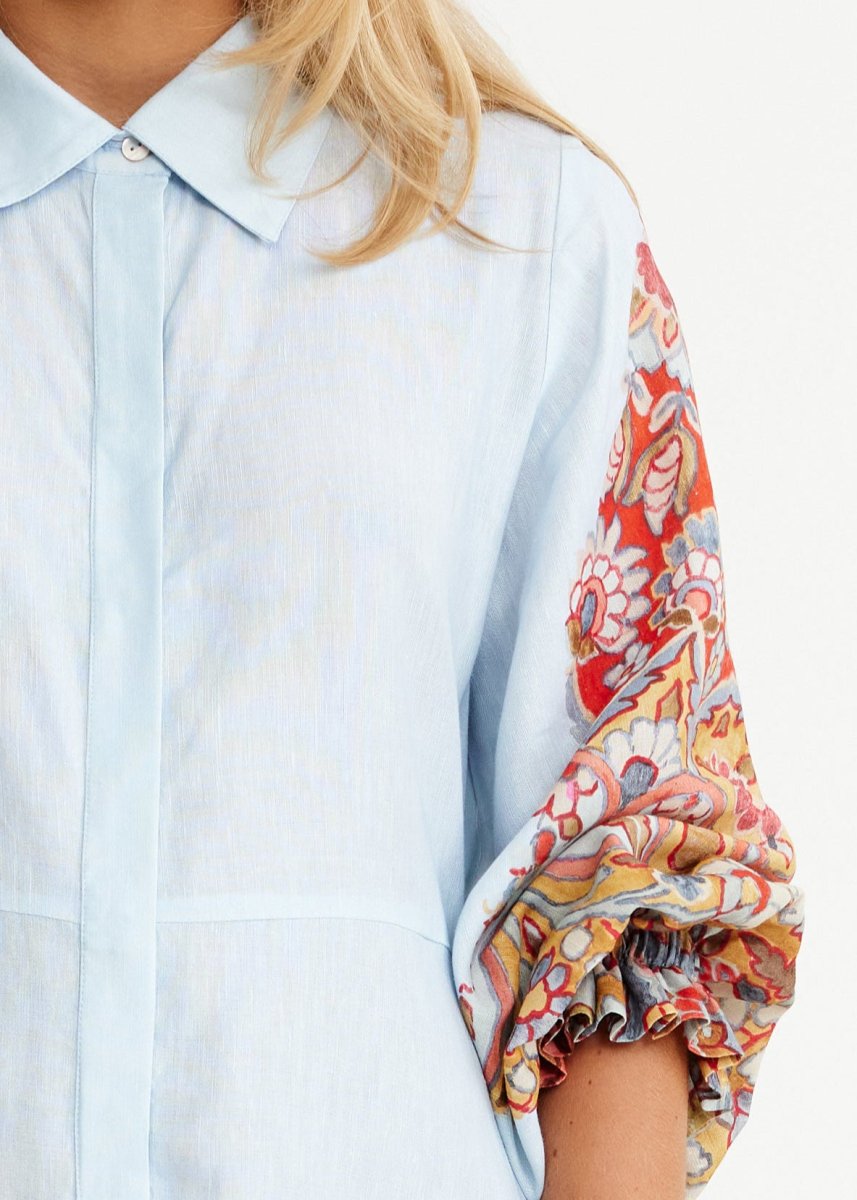 Champion Ribbon Dress in Persian from BINNYWEAR at Edito boutique
