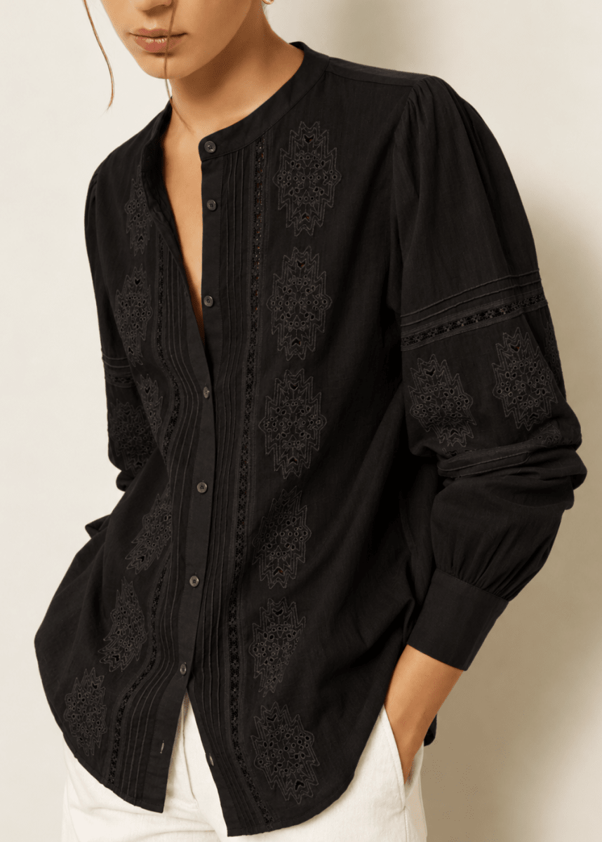 Charly Shirt in Black from HARTFORD at Edito Boutique