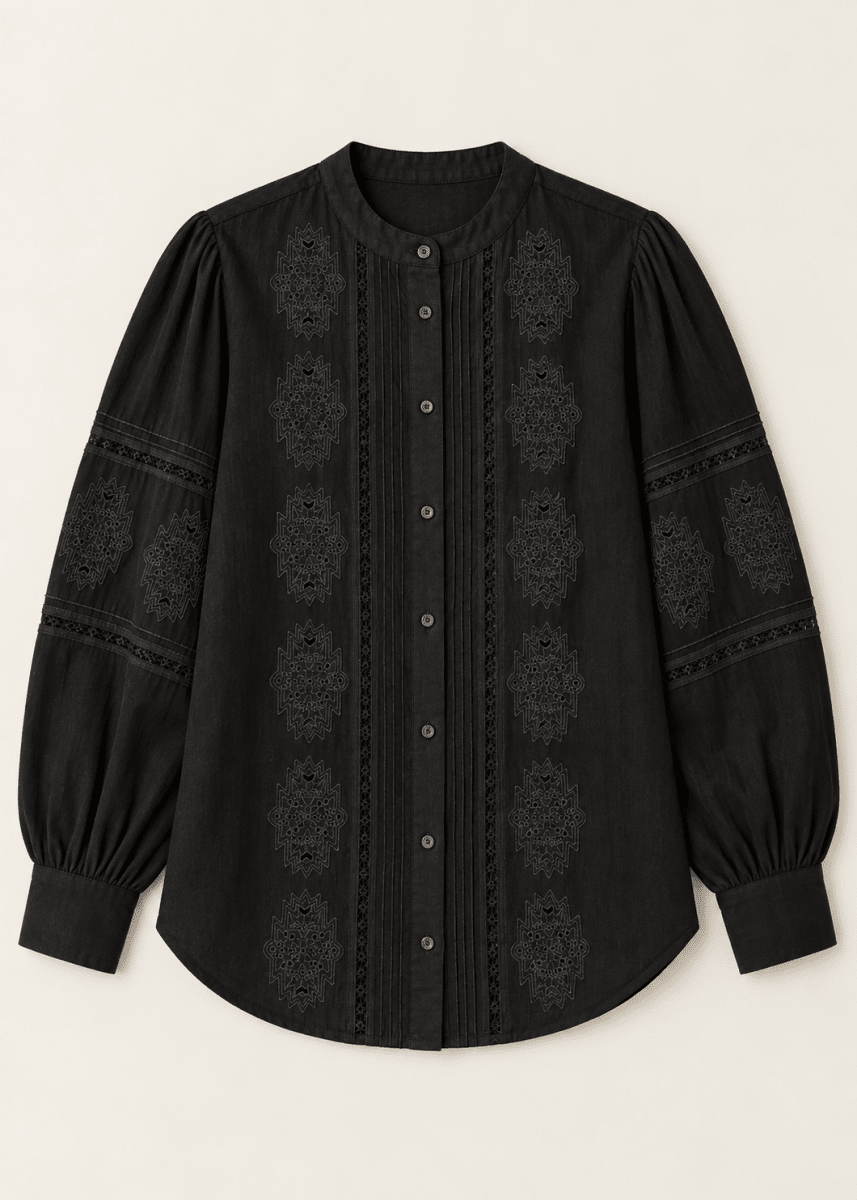 Charly Shirt in Black from HARTFORD at Edito Boutique