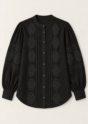 Charly Shirt in Black from HARTFORD at Edito Boutique