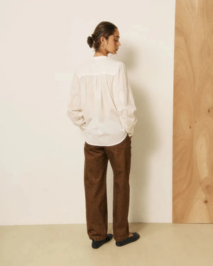 Charly Shirt in Ecru from HARTFORD at Edito Boutique