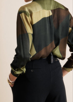Chorus Blouse in Green from HARTFORD at Edito Boutique