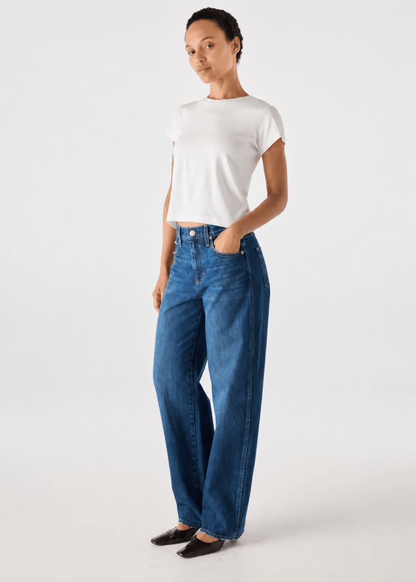 Christie Barrel Jean in Whisper from AMO at Edito Boutique