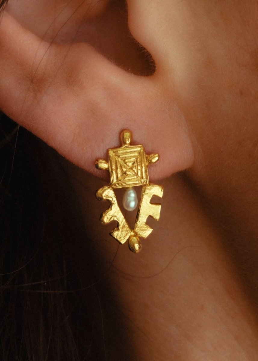 Circus Cowboy Studs from RUBY JACK at Edito Boutique