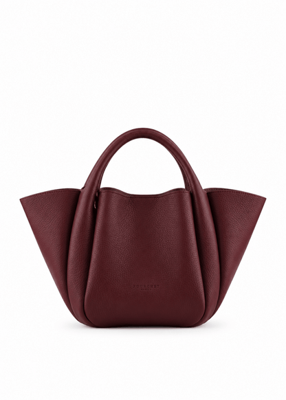 Citrouille Medium Bag in Burgundy from POURCHET at Edito Boutique