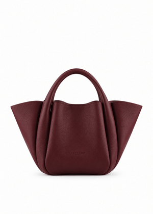 Citrouille Medium Bag in Burgundy from POURCHET at Edito Boutique
